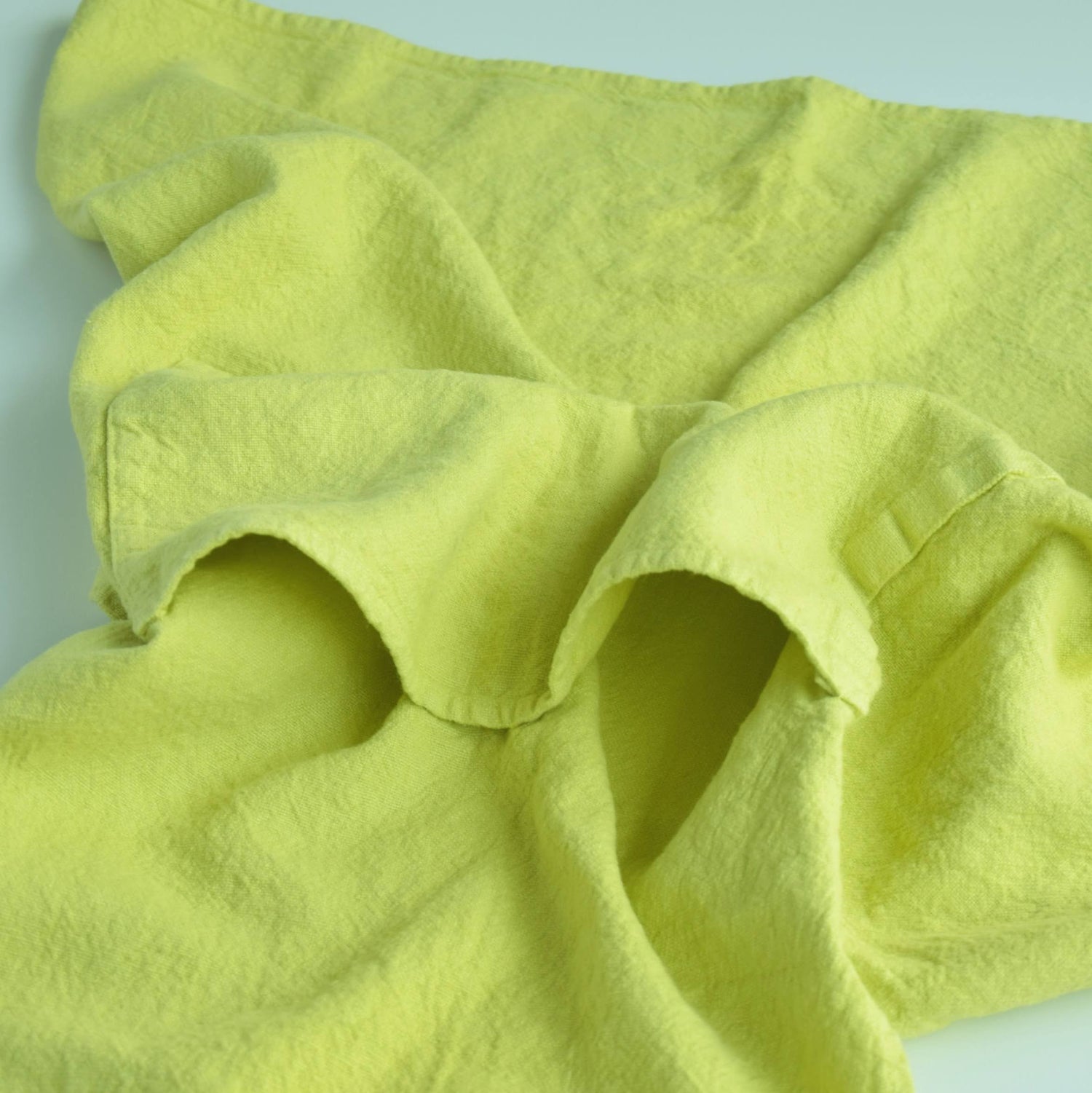 フレンチリネン エプロン フランス製 シャベルエディション charveteditions 黄色 yuzu