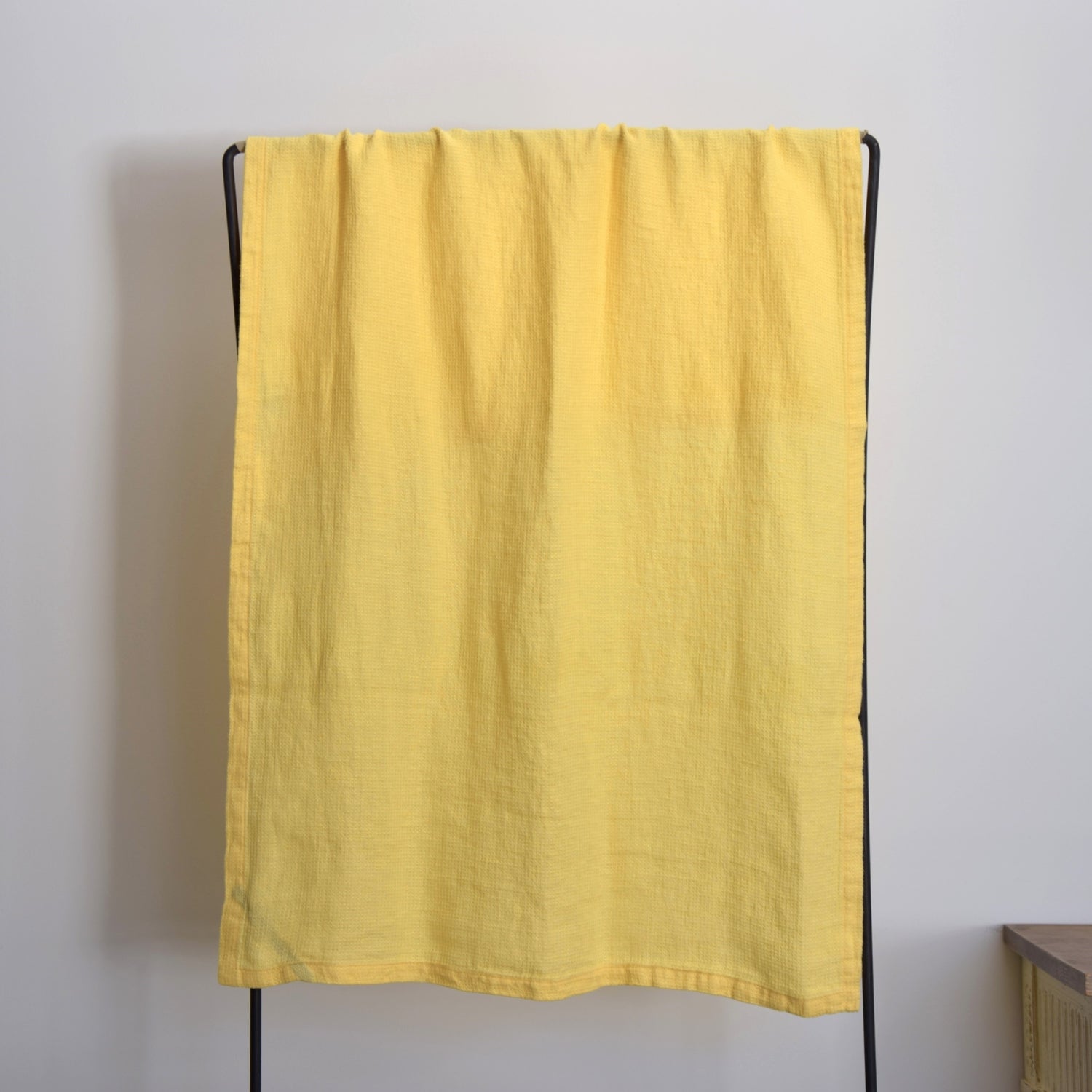 Honeycomb Bath Towel（バスタオル）- Jaune Maïs