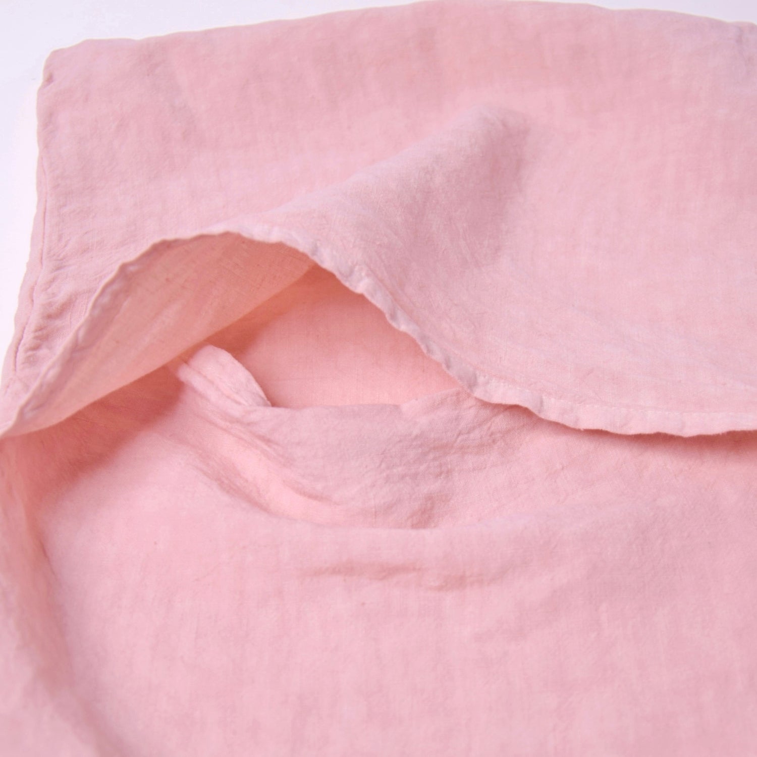 クッションカバー フランス製 フレンチリネン リネン 麻 ピンク ローズピンク ミニクッション