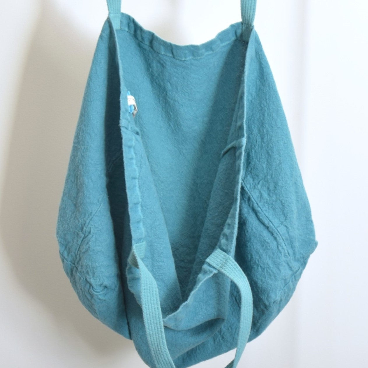 トートバッグ リネンバッグ フレンチリネン フランス製 ブルー