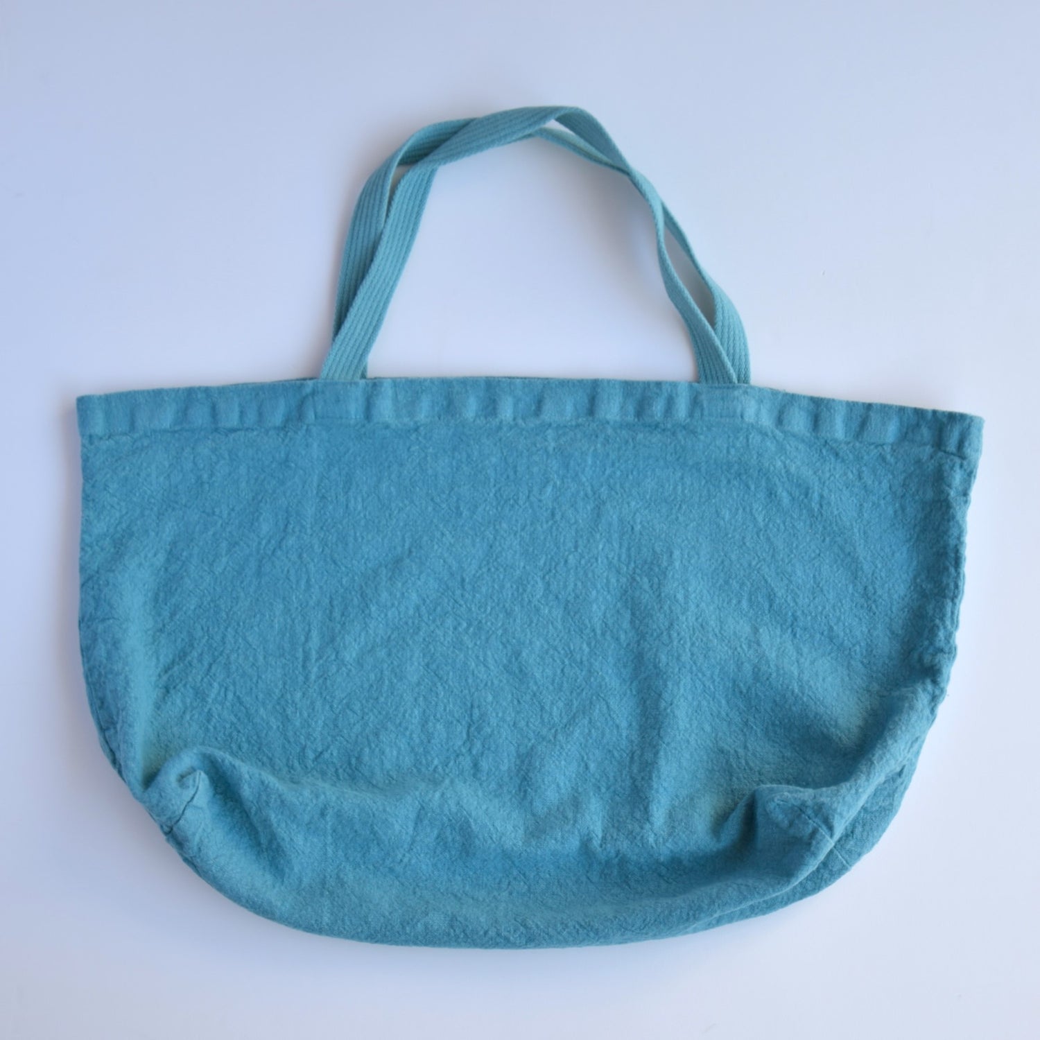 トートバッグ リネンバッグ フレンチリネン フランス製 ブルー