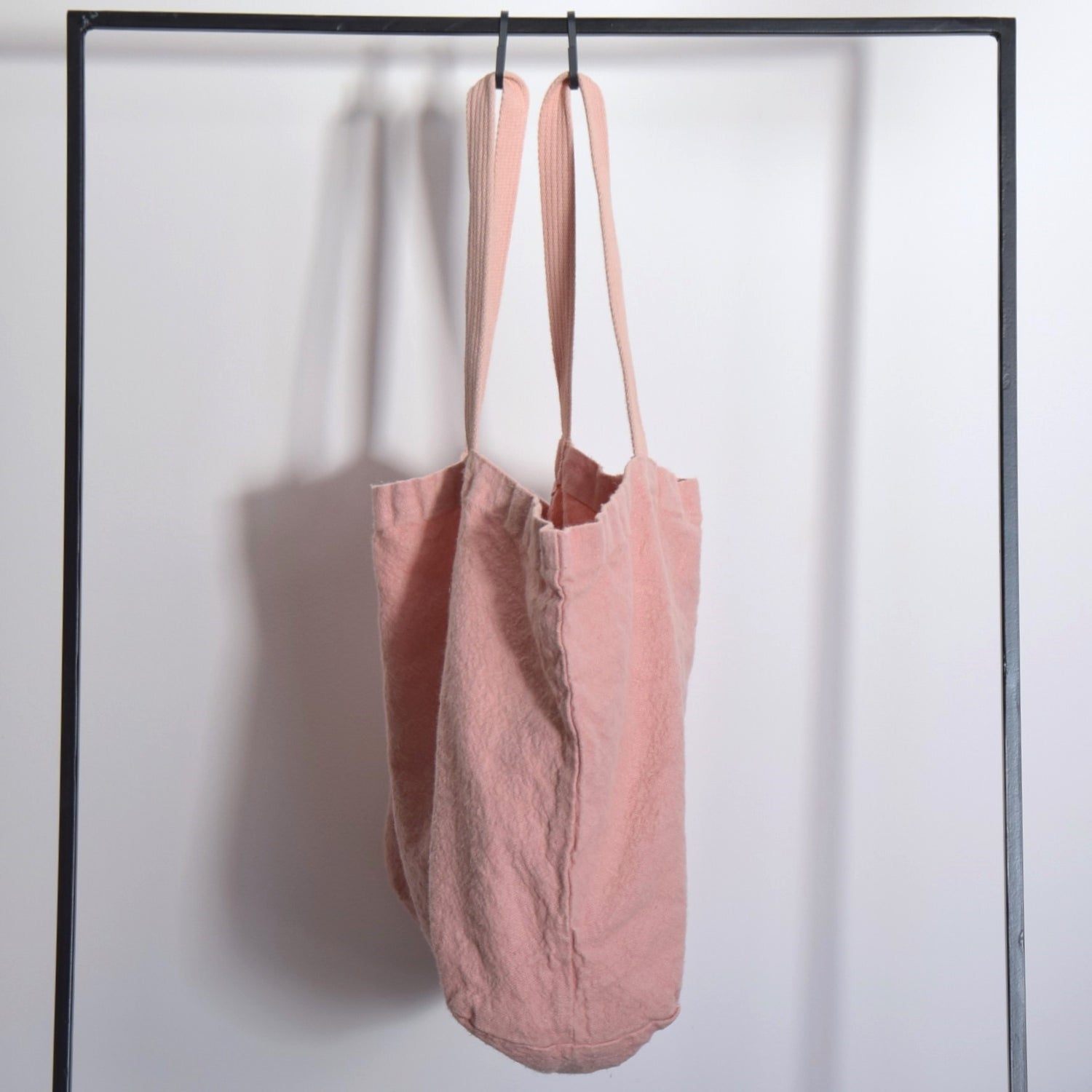 リネンバッグ DOUDOU ピンク