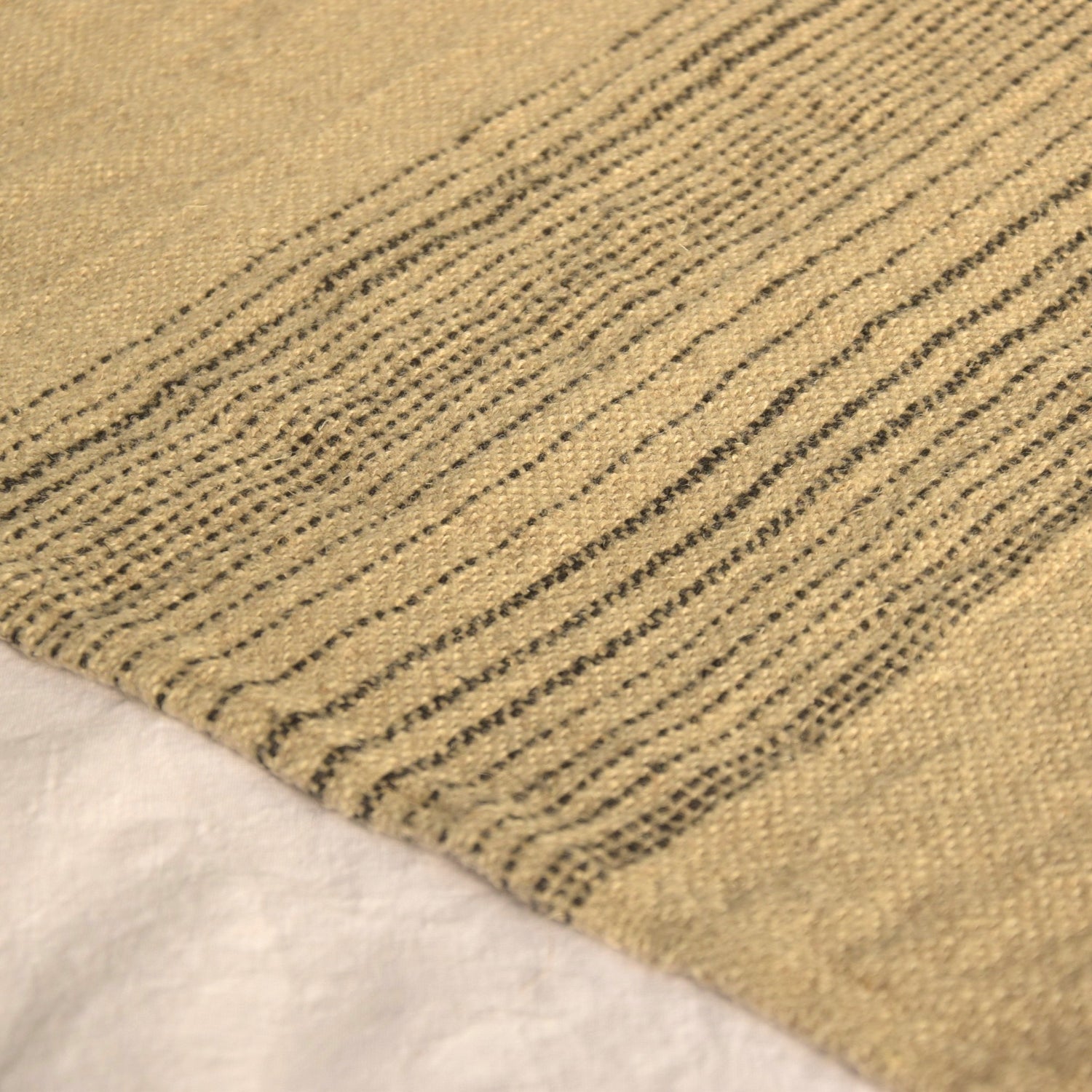 リネン プレイスマット ランチョンマット フレンチリネン シャンブレー ナチュラル色 EU製 ヨーロッパ製