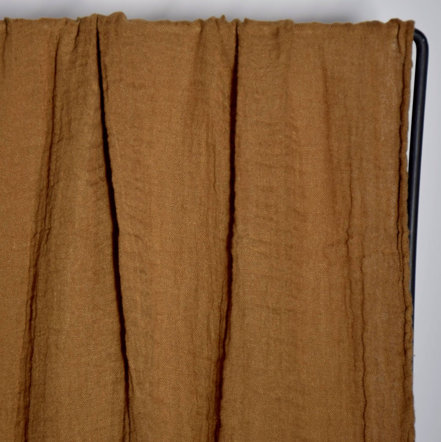 ストール リネンストール リネン ヨーロッパ産 茶色 キャラメル色