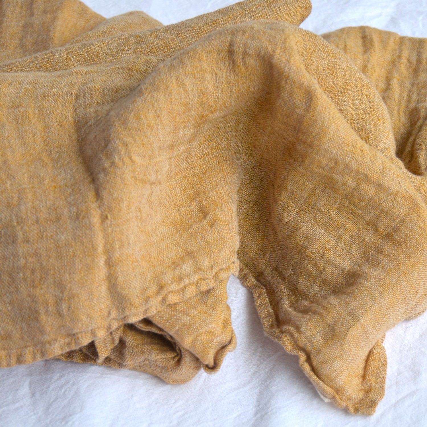 ストール リネンストール リネン ヨーロッパ産 ハーモニーブルー ナチュラル色 ベージュ