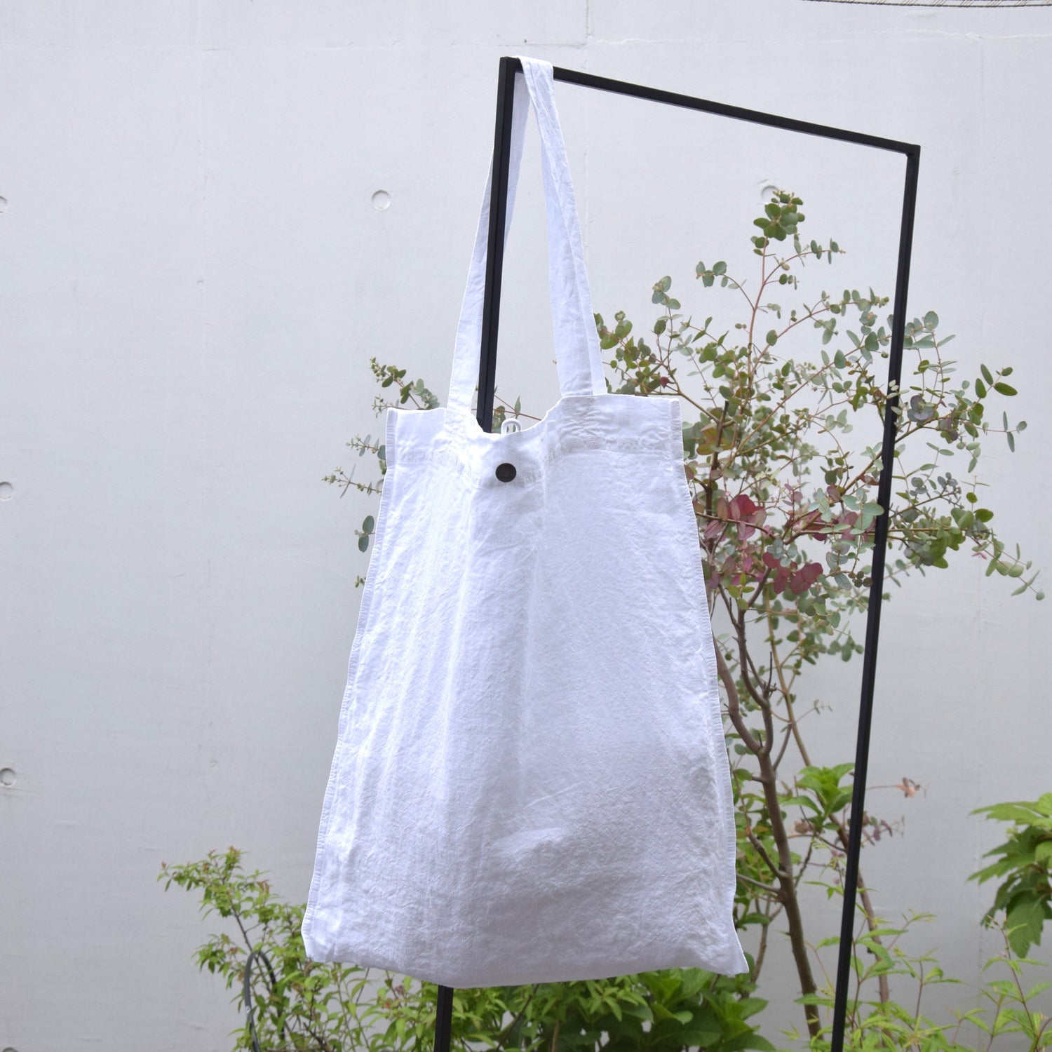 布団カバー デュベカバー 麻 リネン フレンチリネン フランス製 ベッドリネン 白