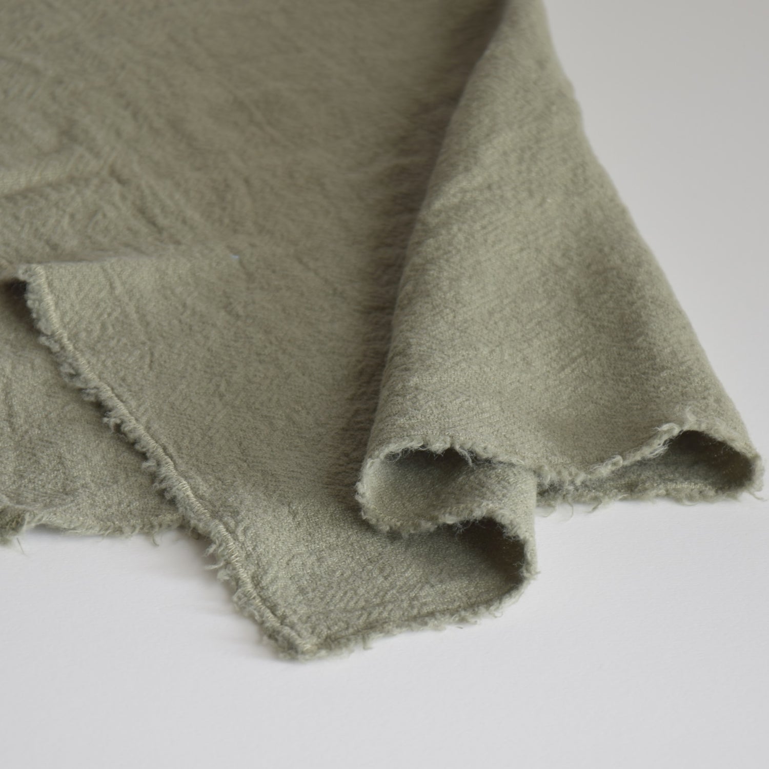 フレンチリネン ランチョンマット プレースマット フランス製 リネン テーブルコーディネート グリーン 緑色 ユーカリ