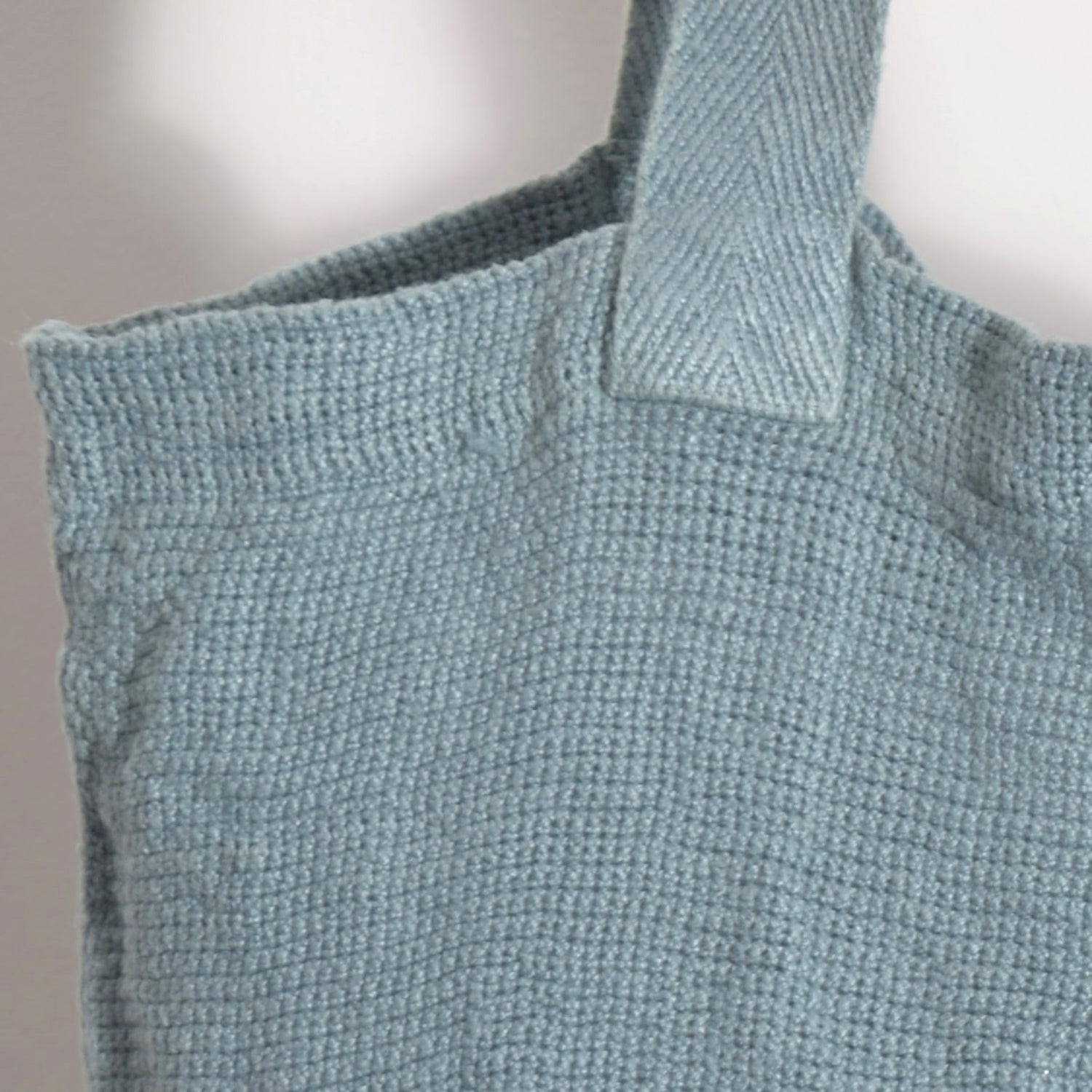 トートバッグ リネンバッグ フランス製 フレンチリネン CHARVET EDITIONS シャルべエディション ブルーグレー ブルー メッシュ