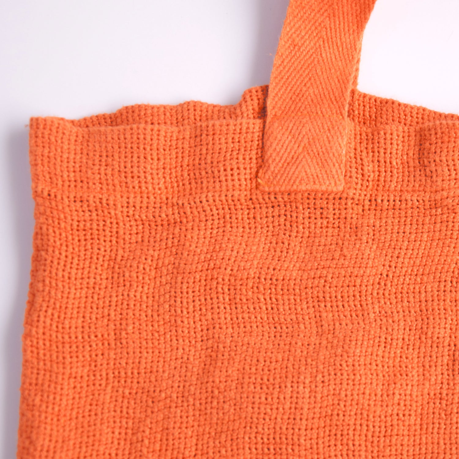 トートバッグ リネンバッグ フランス製 フレンチリネン CHARVET EDITIONS シャルべエディション キャロット オレンジ色 メッシュ