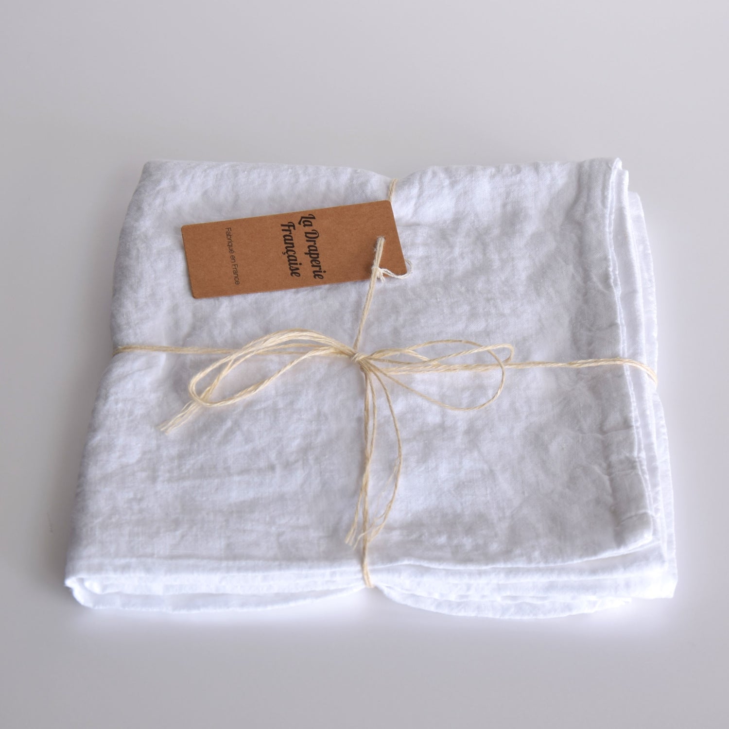 まくらカバー ピロカバー ピロケース 麻 リネン フレンチリネン フランス製 ベッドリネン 白