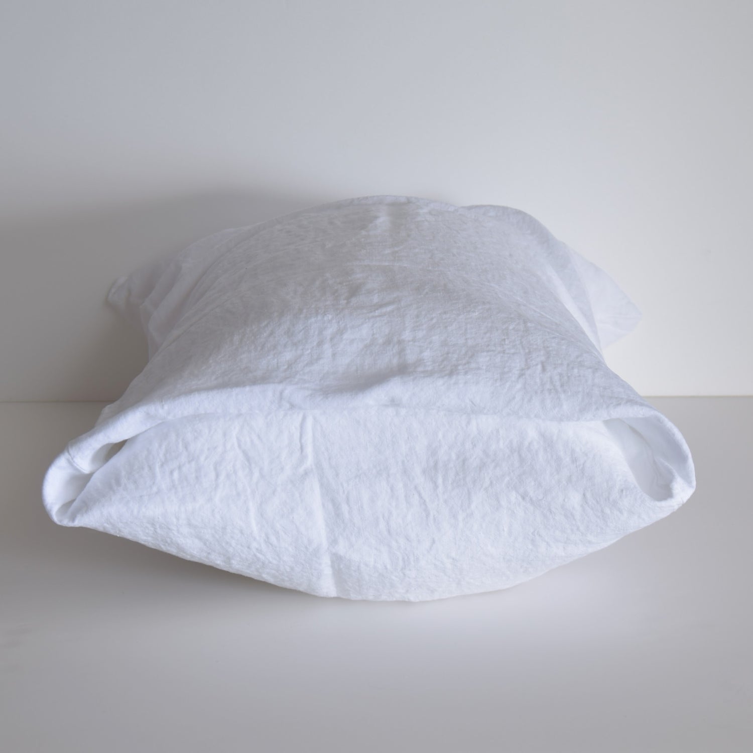 まくらカバー ピロカバー ピロケース 麻 リネン フレンチリネン フランス製 ベッドリネン 白