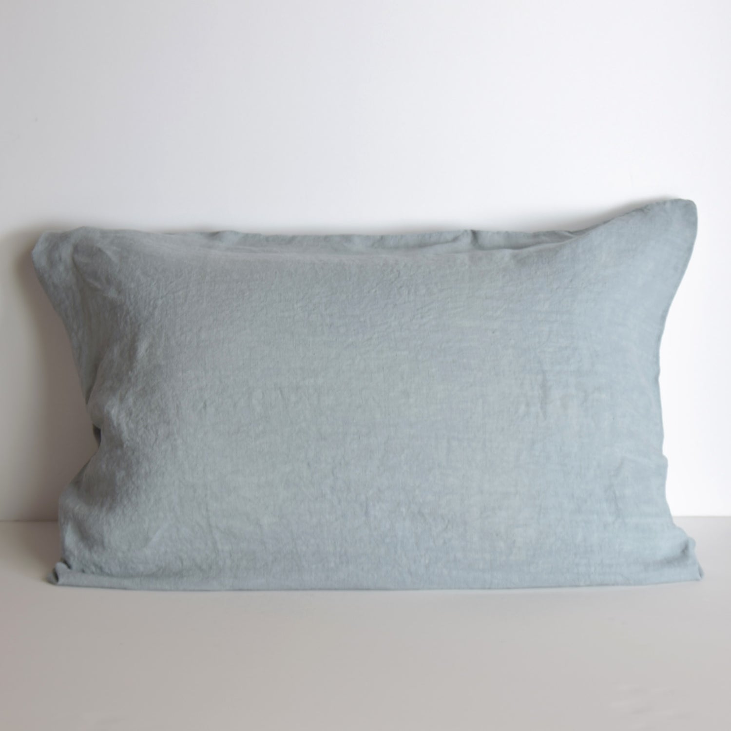 まくらカバー ピロカバー ピロケース 麻 リネン フレンチリネン フランス製 ベッドリネン セージ色 薄緑 ナチュラル色