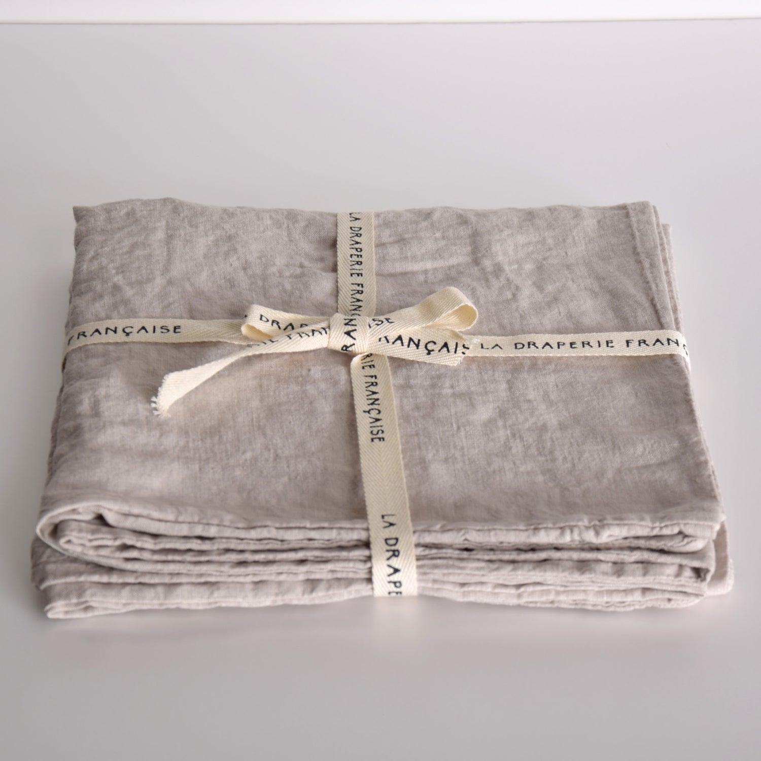 まくらカバー ピロカバー ピロケース 麻 リネン フレンチリネン フランス製 ベッドリネン ベージュ グレージュ ナチュラル色