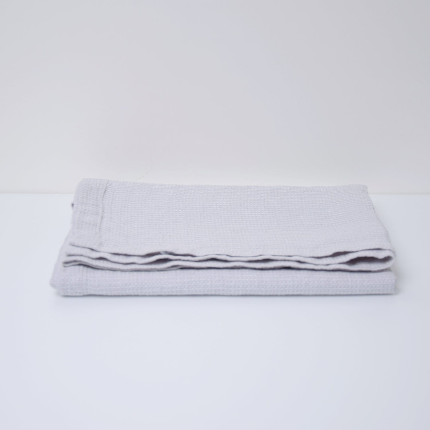 バスタオル タオル 麻 リネン フレンチリネン フランス製 ワッフル生地 ハニコム織 白 グレー ライトグレー