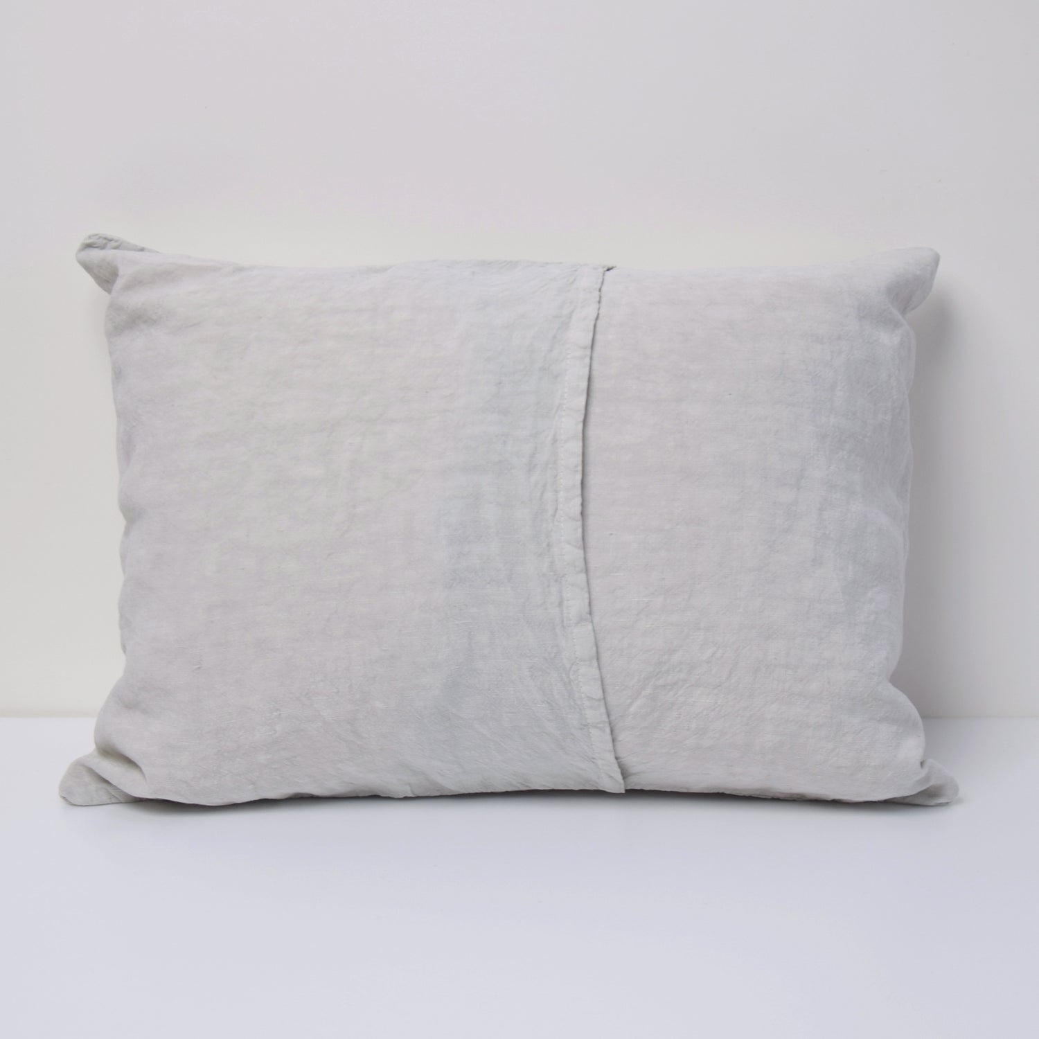 クッションカバー フランス製 フレンチリネン リネン 麻 グレー ライトグレー ベージュ ミニクッション