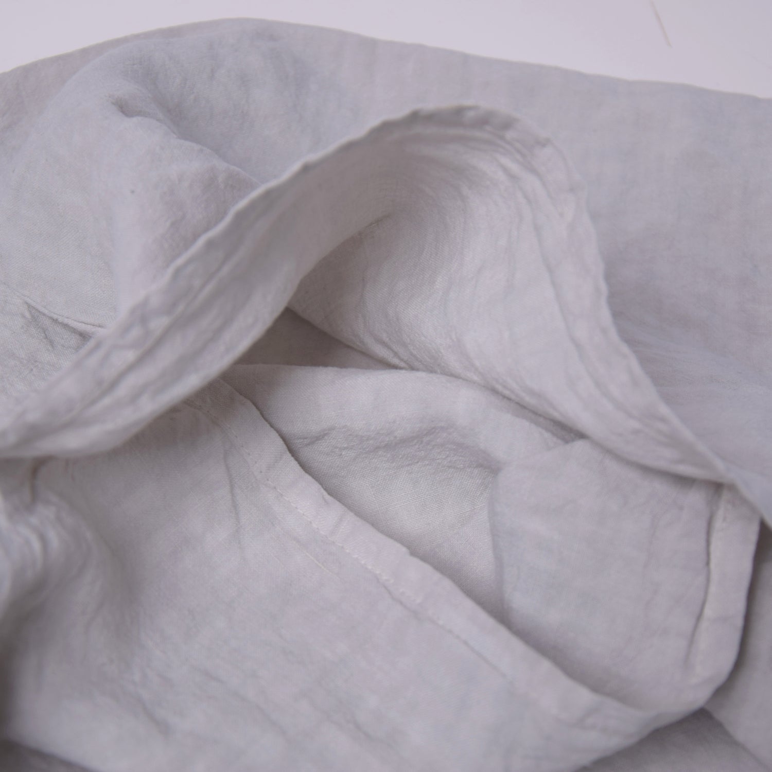 クッションカバー フランス製 フレンチリネン リネン 麻 グレー ライトグレー ベージュ ミニクッション