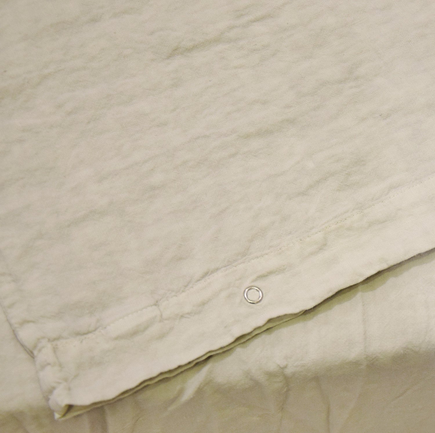 布団カバー デュベカバー 麻 リネン フレンチリネン フランス製 ベッドリネン ベージュ オフホワイト