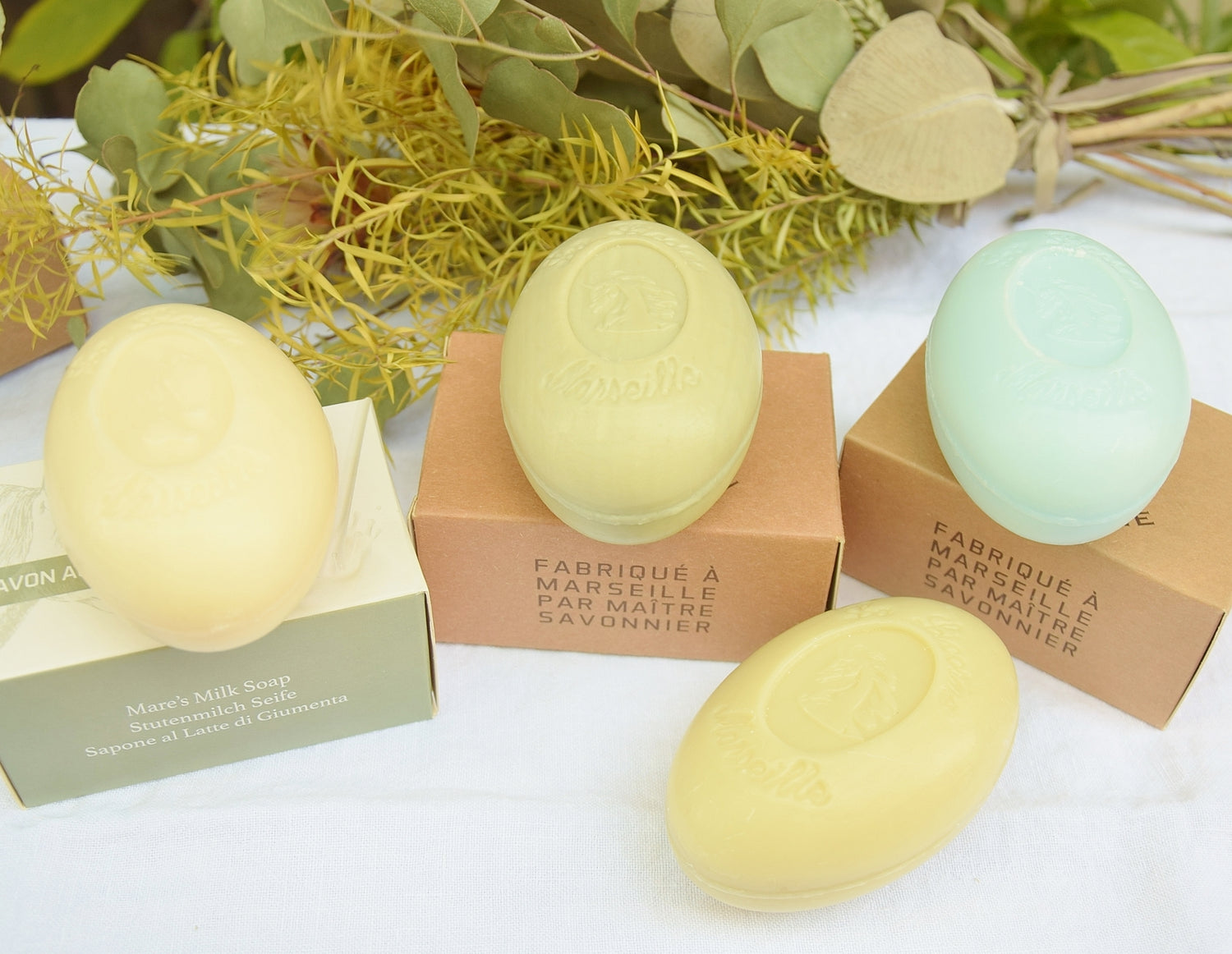 マルセイユ石鹸 150g ハニーオリーブラベンダー