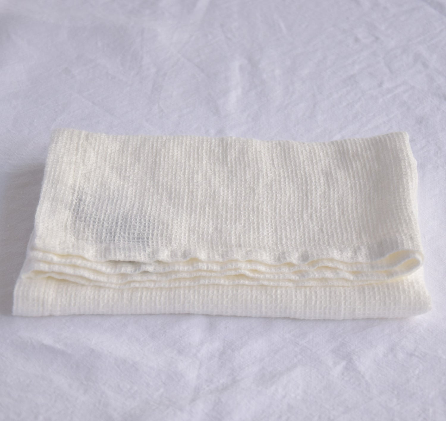 Honeycomb Bath Towel（バスタオル）- Blanc Craire