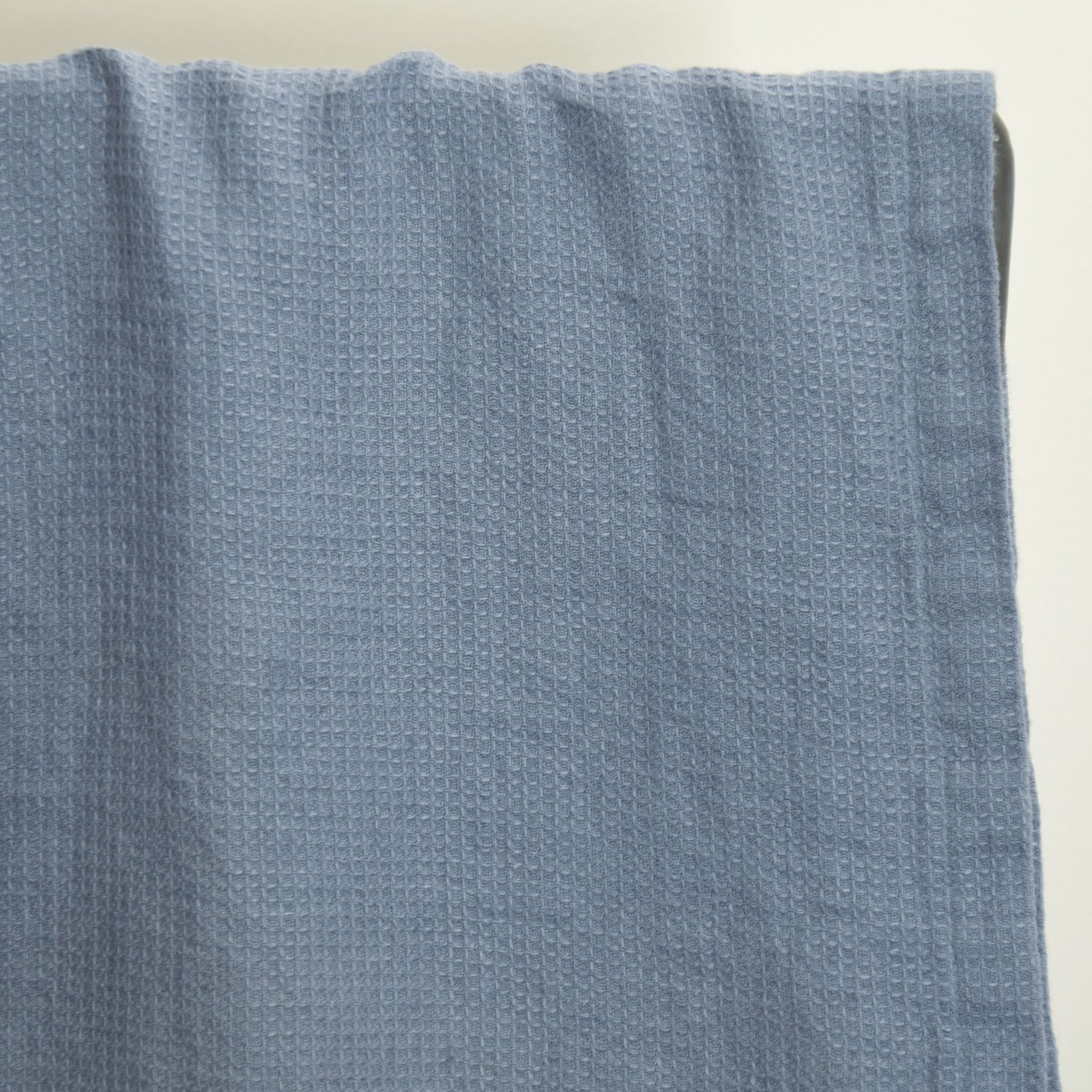 バスタオル　タオル　麻　リネン　フレンチリネン　フランス製　ワッフル生地　ハニコム織　青　紺