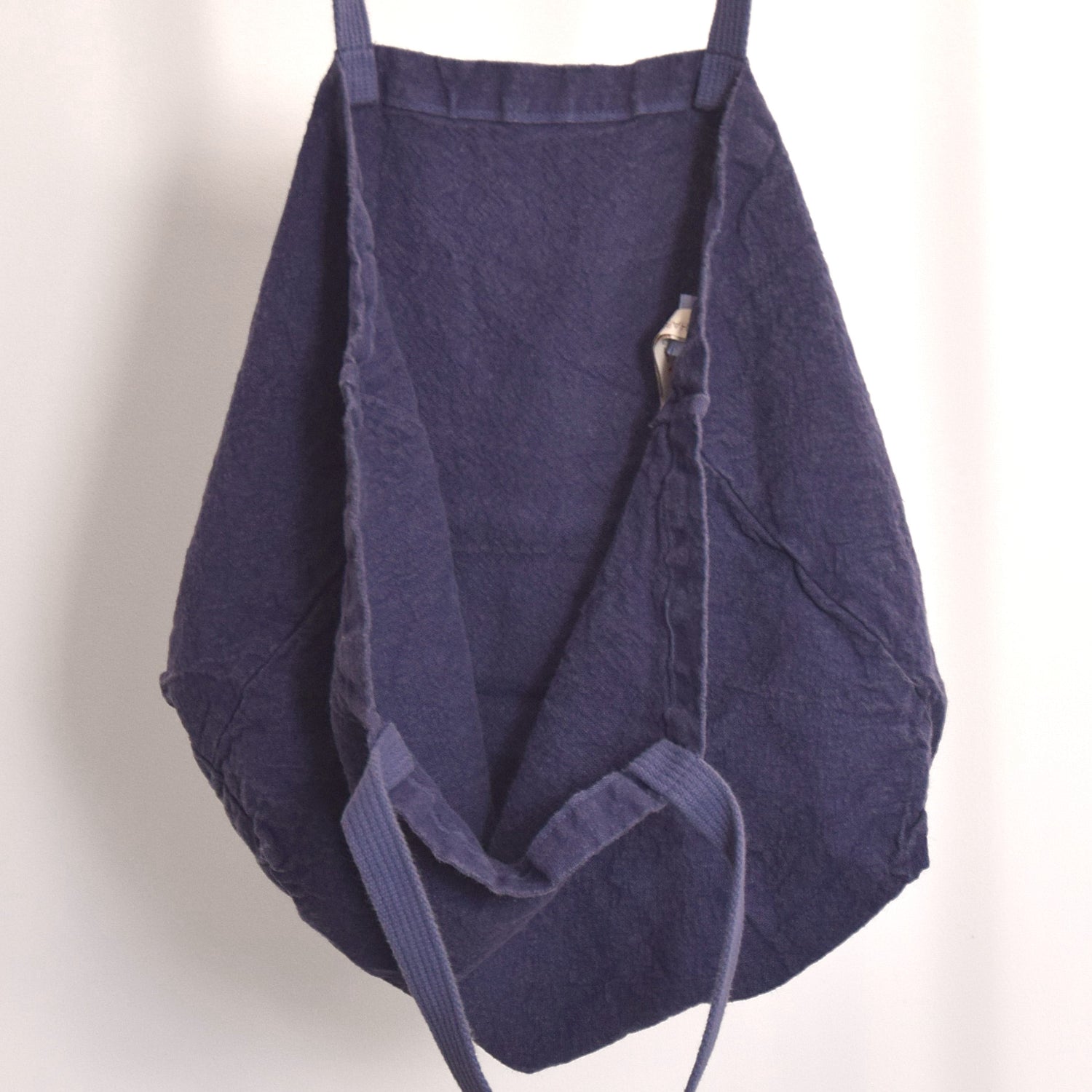バッグ　トートバッグ　リネンバッグ　フランス製　カシス　ブルー　パープル