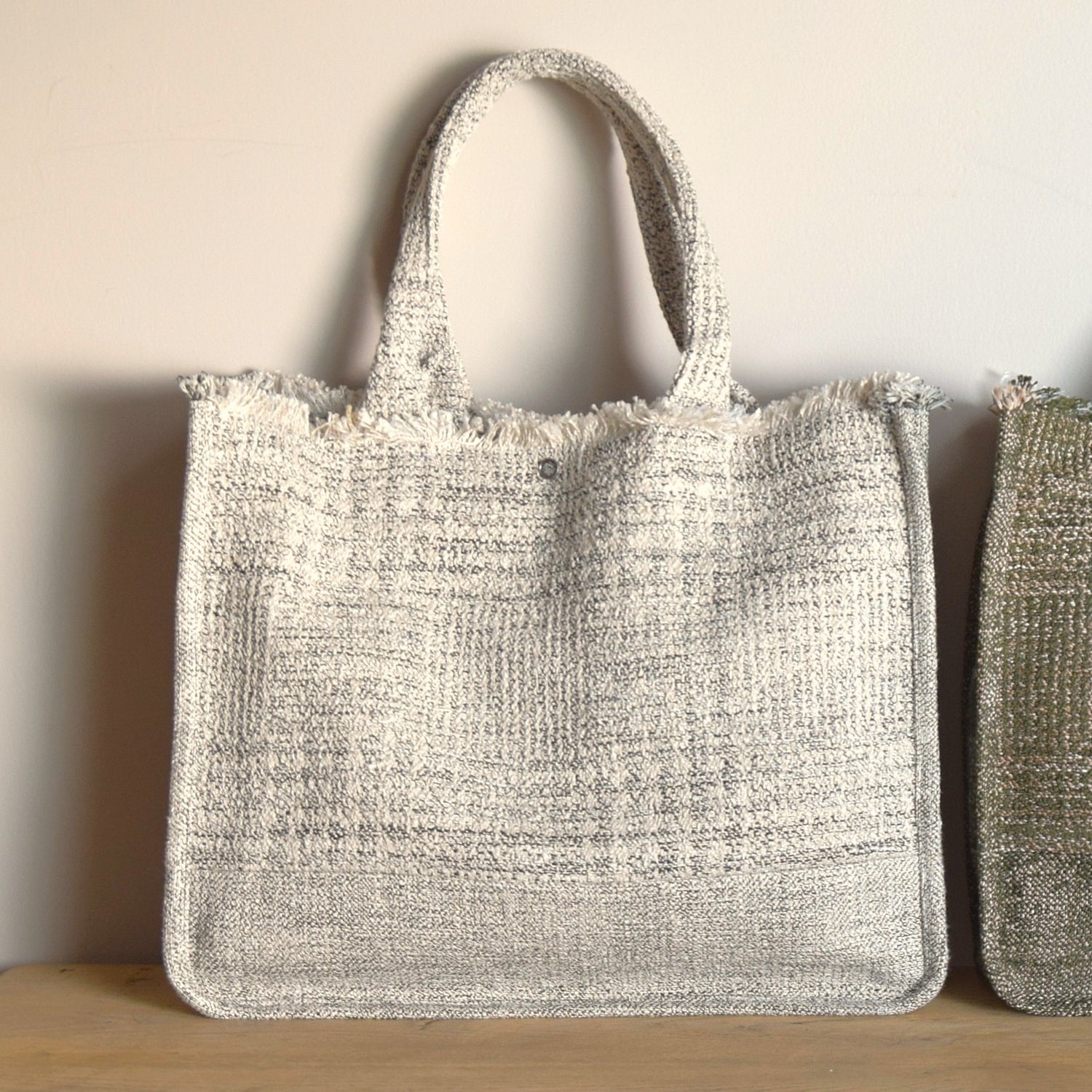 バッグ　布バッグ　フランス製　ベージュ　LISSOY  リソワ