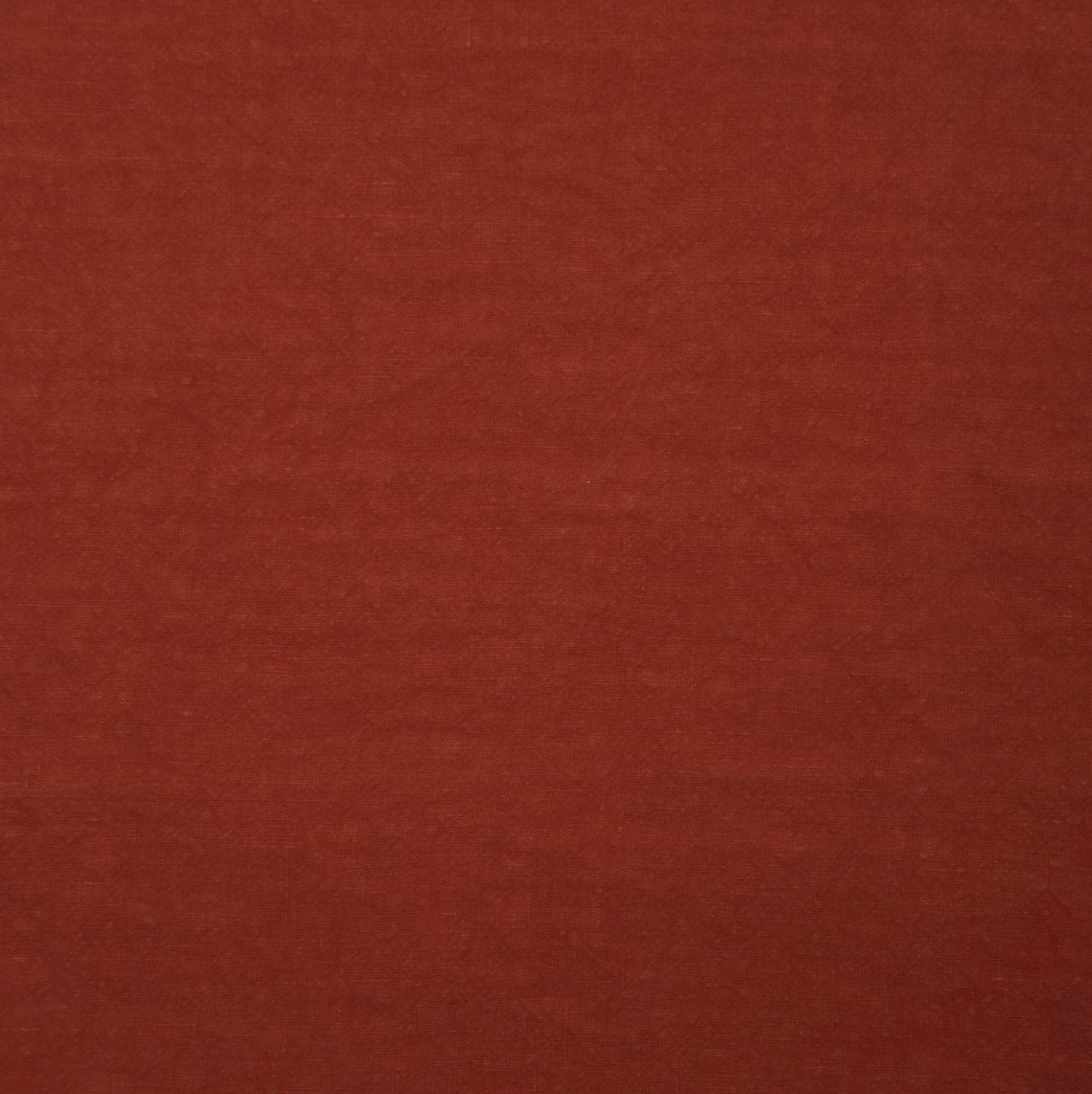 ナプキン　ハンカチ　ハンドタオル　麻　リネン　フレンチリネン　フランス製　赤茶色　テラコッタ　茶色